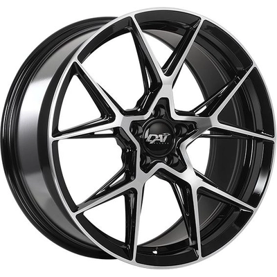 Gloss Black - Machined Face alloy by DAI WHEELS (20x9.0 35.0 mm) pa1