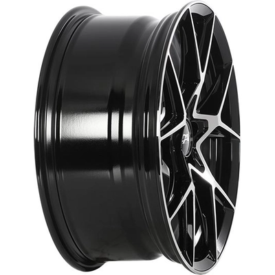 Gloss Black - Machined Face alloy by DAI WHEELS (20x9.0 35.0 mm) pa2