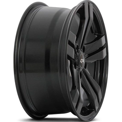 Alliage noir brillant de DAI WHEELS (17x7.5 42.0 mm) pa2