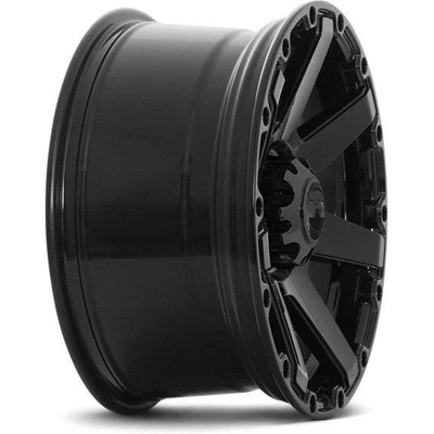 Alliage noir brillant de DAI WHEELS (17x8.0 20.0 mm) pa2