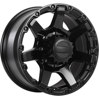 Gloss Black alloy by DAI WHEELS (18x9.0 20.0 mm) pa1