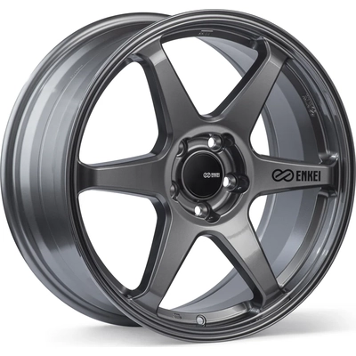 T6R Gloss Gunmetal Wheel by ENKEI (18x8.5 38mm) pa1