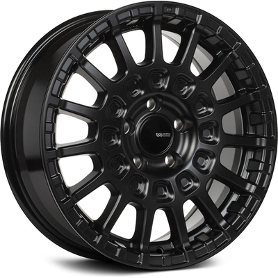 Overlander Matte Black Wheel by ENKEI (17x7.5 35mm) pa1