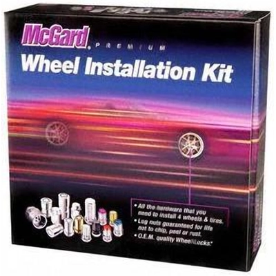 Wheel Installation Kit by MCGARD - 65540BK pa4