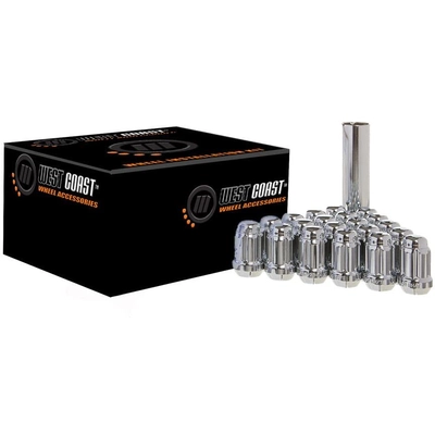 WEST COAST WHEEL ACCESSORIES - W55012S - Wheel Lug Nut pa1