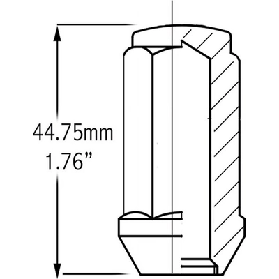 COYOTE WHEEL ACCESSORIES - 301142S - Wheel Lug Nut pa2