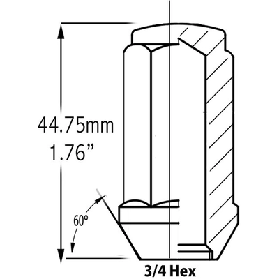 COYOTE WHEEL ACCESSORIES - 301173SBLK - Lug nuts pa2