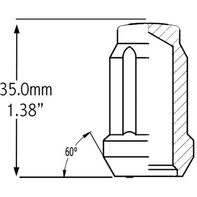 COYOTE WHEEL ACCESSORIES - 341140 - Lug nut pa2