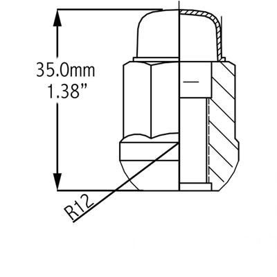 COYOTE WHEEL ACCESSORIES - 461145 - Lug nut pa2