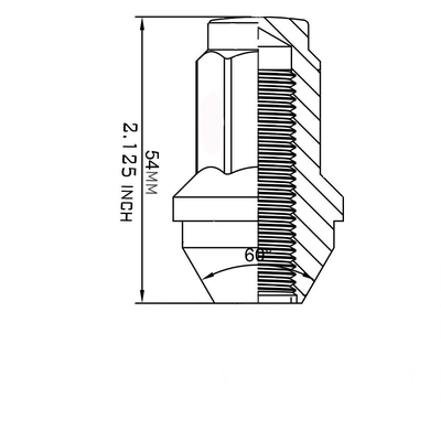 COYOTE WHEEL ACCESSORIES - 511173BLK - Lug pa2