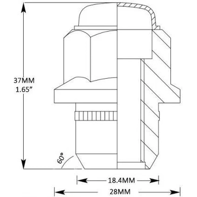 COYOTE WHEEL ACCESSORIES - 58K545 - Lug Wheel Installation Kit pa2