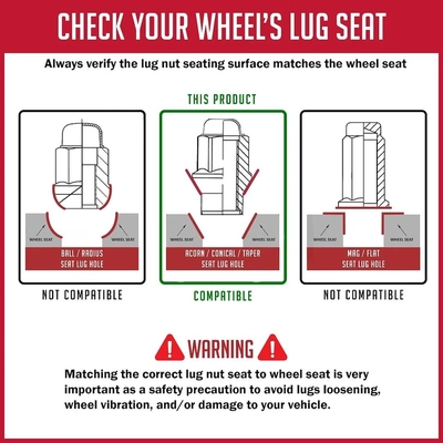 COYOTE WHEEL ACCESSORIES - 831173B - Lug Nut pa2
