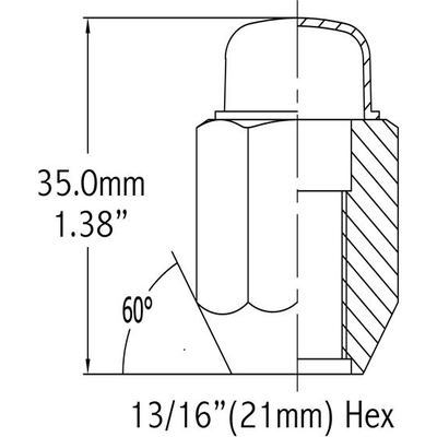 COYOTE WHEEL ACCESSORIES - 841145 - Lug Nut pa2