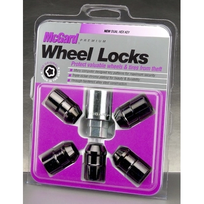 Wheel Lug Nut Lock Or Kit (Pack of 5) by MCGARD - 24548 pa5