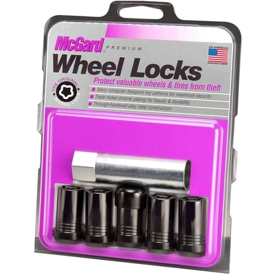 Wheel Lug Nut Lock Or Kit by MCGARD - 25515BK pa3