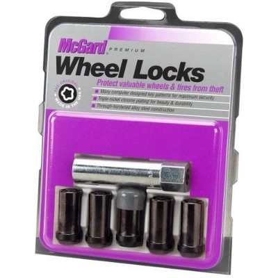 Wheel Lug Nut Lock Or Kit by MCGARD - 25540BK pa2