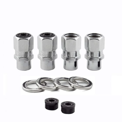 MCGARD - 60127 - Chrome Shank Seat Drag Racing Lug Nuts pa2