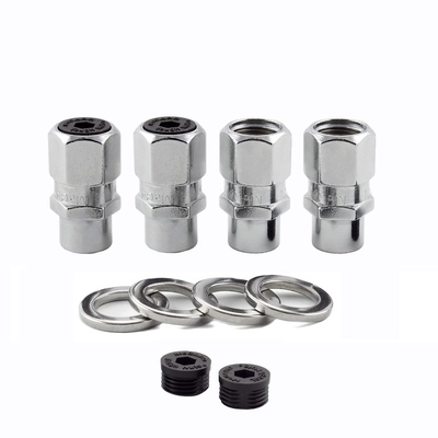 MCGARD - 60128 - Chrome Shank Seat Drag Racing Lug Nuts pa2