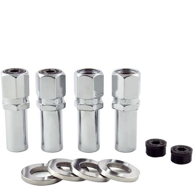 MCGARD - 63002 - Chrome Shank Seat Drag Racing Lug Nuts pa2