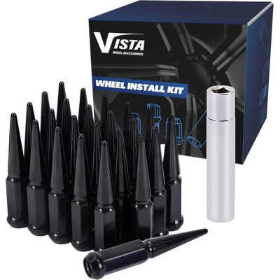 WEST COAST WHEEL ACCESSORIES -  DPC5642LSPKB - Wheel Lug Nut pa1