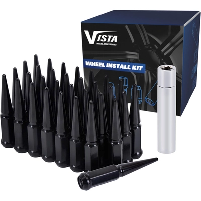 WEST COAST WHEEL ACCESSORIES  - DPC5814LSPKB - Wheel Lug Nut pa1