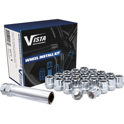 WEST COAST WHEEL ACCESSORIES - DPC5896STO - Open Bulge Acorn Spline Lug Nuts pa2