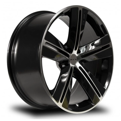 SMS Black Machined Wheel by RTX (17x7.5 20mm) pa2