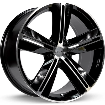 SMS Black Machined Wheel by RTX (18x7.5 40mm) pa3