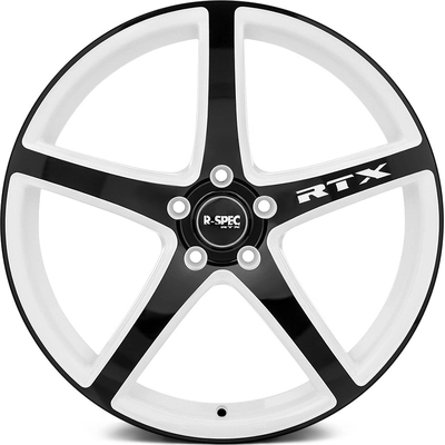 Illusion White and Black Wheel by RTX (20x8.5 45mm) pa2