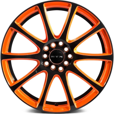 Blaze Orange and Black Wheel by RTX (17x7.5 42mm) pa3