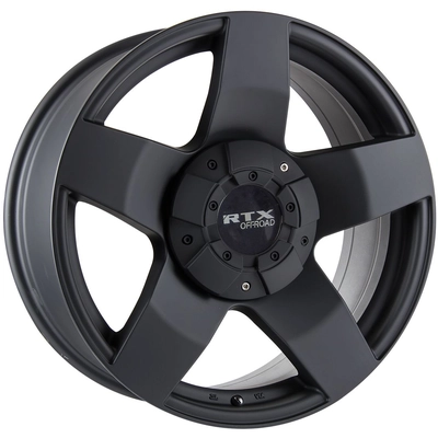 Thunder Matte Black Wheel by RTX (18x9 15mm) pa1