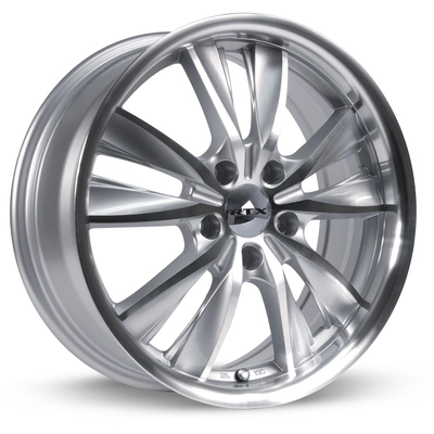 Twist Silver Machined Wheel by RTX (17x7 40mm) pa1