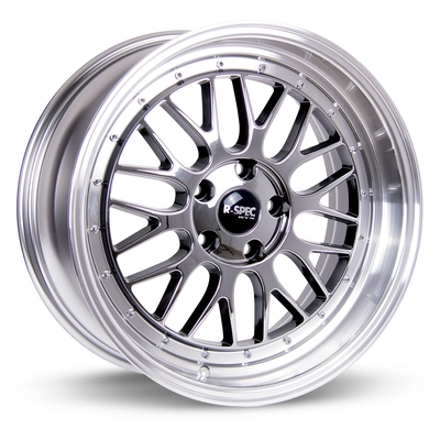Amaze II Black Chrome (PVD) with Machined Lip Wheel by RTX (17x7.5 40mm) pa1