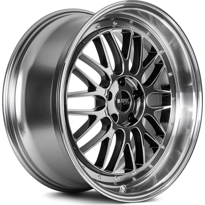 Amaze II Black Chrome (PVD) with Machined Lip Wheel by RTX (17x7.5 40mm) pa2