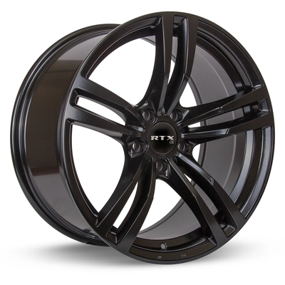 Graz Satin Black Wheel by RTX (18x8 35mm) pa1