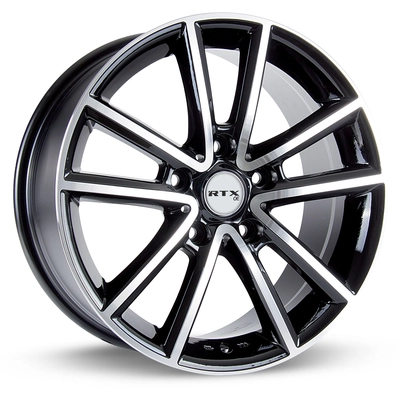 Auburn Black Machined Wheel by RTX (17x7.5 35mm) pa1