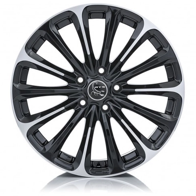 Poison Black Machined Wheel by RTX (16x7 42mm) pa1