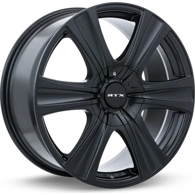 Aspen Satin Black Wheel by RTX (17x8 15mm) pa1