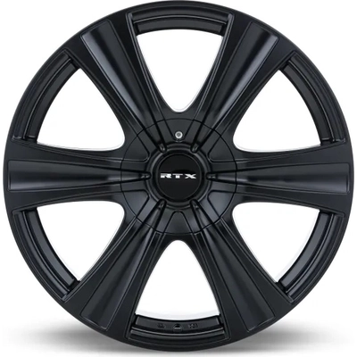 Aspen Satin Black Wheel by RTX (17x8 15mm) pa2