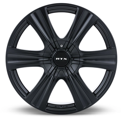 Aspen Satin Black Wheel by RTX (18x8 35mm) pa2