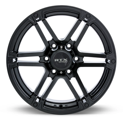 Slate Satin Black Wheel by RTX (17x8 25mm) pa2