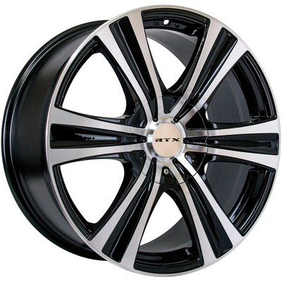 Aspen Black Machined Wheel by RTX (18x8 35mm) pa1