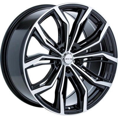 Black Widow Black Machined Wheel by RTX (17x7.5 42mm) pa1