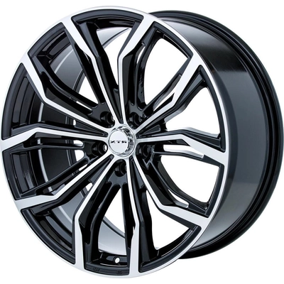 Black Widow Black Machined Wheel by RTX (17x7.5 42mm) pa2