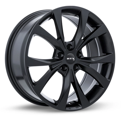 Flint Satin Black Wheel by RTX (18x8 42mm) pa1