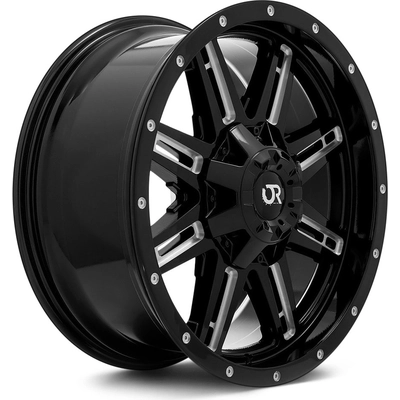 Ravine Black Milled Wheel by RTX (17x8 0mm) pa2