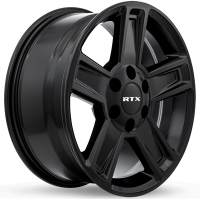 Glacier Satin Black Wheel by RTX (18x8 35mm) pa2