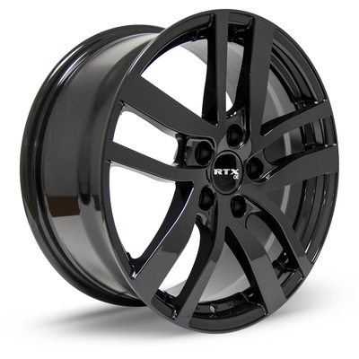 Pilot Gloss Black Wheel by RTX (18x8 45mm) pa2