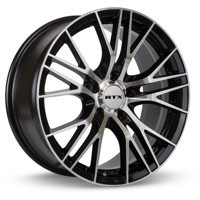 Vertex Black Machined Wheel by RTX (16x7 35mm) pa1