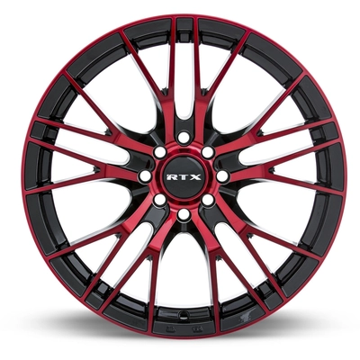 Vertex Black Machined Red Wheel by RTX (20x8.5 38mm) pa3
